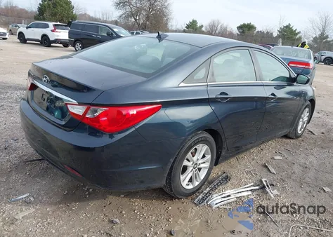 2012 Hyundai Sonata Gls from USA, damaged, VIN 5NPEB4AC2CH425548